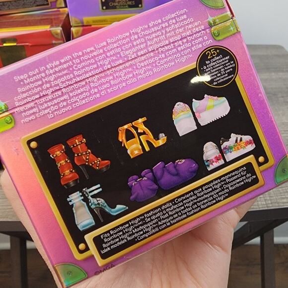 Rainbow High Mini Accessories Studio Shoes Lot of 27 NEW Sealed Boxes - Picture 6 of 6